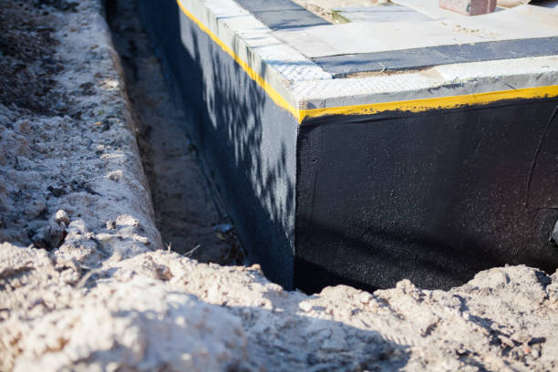 Professional Crawl Space Encapsulation technician working in Swain, NY